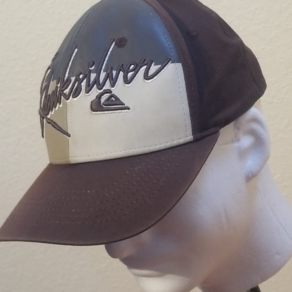Quicksilver brown cap‎ fitted